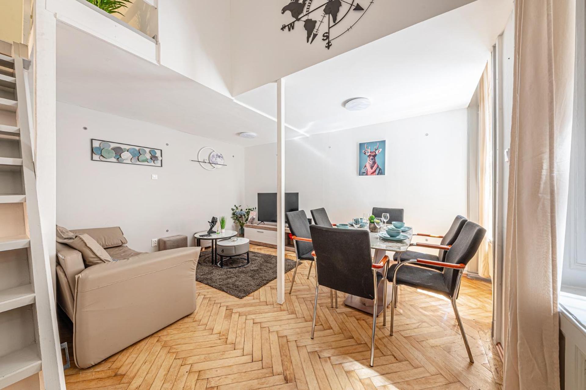Appartement Westend Loft Chic 2br W Ac By Nyugati & M3 Metro Boedapest